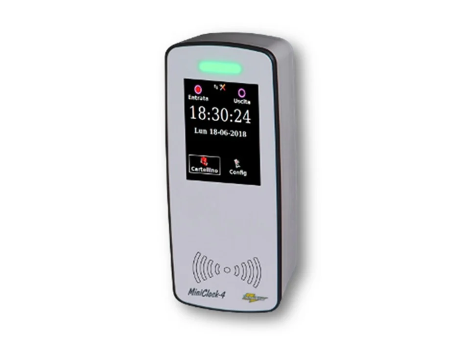 MiniClock-4 RFID per controllo accessi