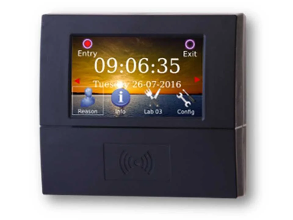 FingerClock-4 RFID scuro per rilevazione presenze