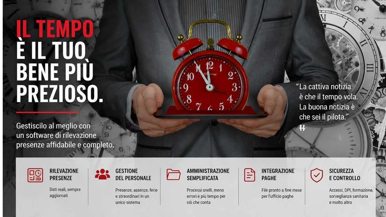 software rilevazione presenze aziendale