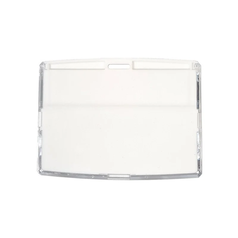 Porta badge con chiusura a clip sul retro