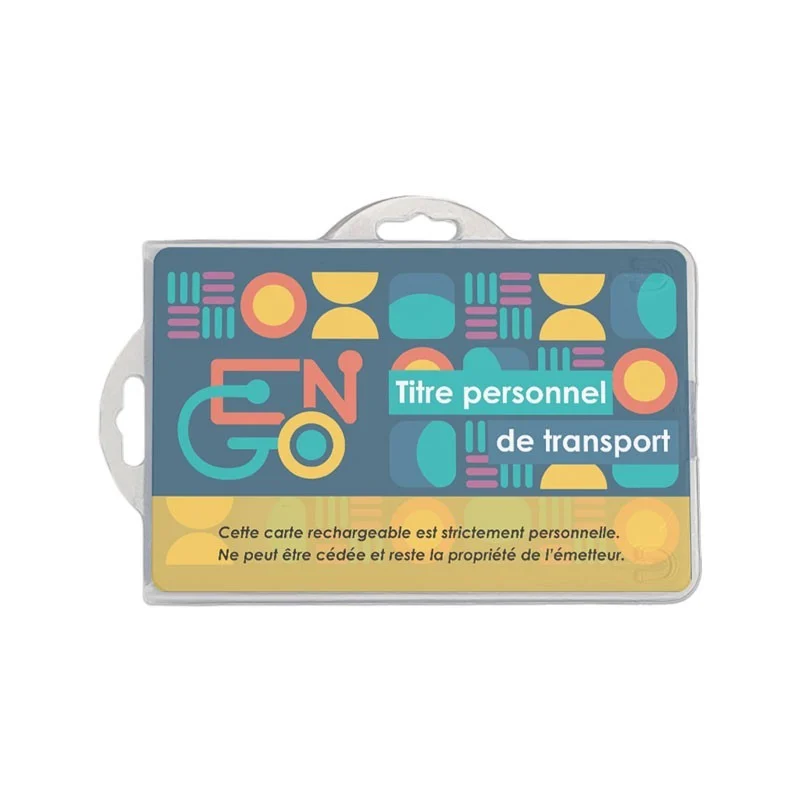 Porta badge semirigido riciclabile