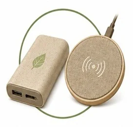 Powerbank e caricatori wireless ecologici Powerbank e caricatori wireless ecologici